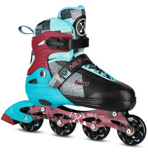 Łyżworolki NILS EXTREME Twist NA13810 (rozmiar 39-42) Niebieski