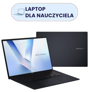 Laptop ASUS VivoBook 18 M1807HA-S8026W 18.4" 144Hz IPS Ryzen 7 260 16GB RAM 512GB SSD Windows 11 Home Niebieski