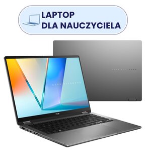 Laptop ASUS VivoBook 14F TP3407SA-QL006W 14" OLED U7-258V 32GB 1TB SDD Windows 11 Home Szary, Funkcje AI