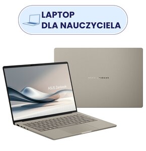 Laptop ASUS ZenBook A14 UX3407QA-QD307W 14" OLED Snapdragon X X1-26-100 32GB RAM 512GB SDD Windows 11 Home, Funkcje AI