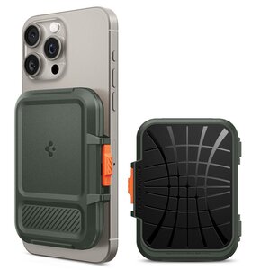 Etui na karty SPIGEN Lock Fit MagSafe Zielony