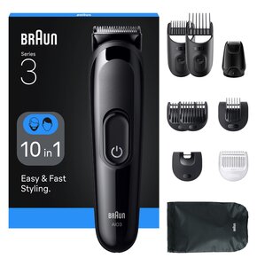 Trymer BRAUN Multigroom Seria 3 AIO3560
