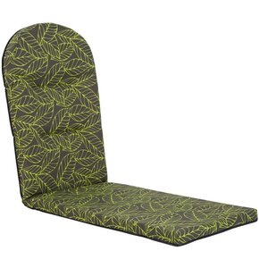 Poduszka na fotel PATIO Galaxy Plus G032-12PB 162 x 49 cm Czarno-zielony