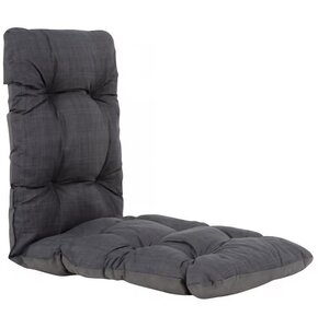 Poduszka na fotel PATIO Malaga Plus H024-07IB 153 x 48 cm Szary