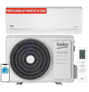 Klimatyzator Split, Pompa ciepła powietrze - powietrze BEKO BEHPG 095/BEHPG 096 2.6 kW z usługą montażu