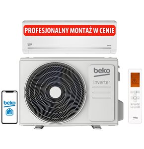 Klimatyzator Split, Pompa ciepła powietrze - powietrze BEKO BEHPG 185 z usługą montażu
