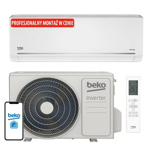 Klimatyzator Split, Pompa ciepła powietrze - powietrze BEKO BEHPG 245 z usługą montażu