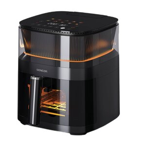 Air Fryer Frytkownica beztłuszczowa SENCOR SFR 5050BK z 10 automatycznymi programami i funkcją rozpylania wody