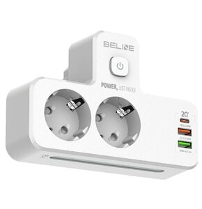 Rozgałęźnik BELINE Beli03777 Biały