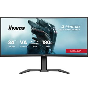 Monitor IIYAMA G-Master GCB3484WQSU-B1 34" 3440 x 1440 180Hz 0.4 [MPRT] Curved