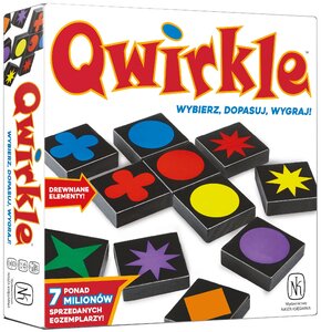 Gra logiczna NASZA KSIĘGARNIA Qwirkle