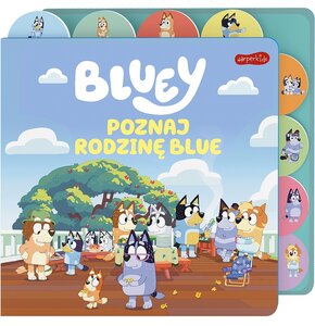 Książka Bluey Poznaj rodzinę Blue (twarda okładka)
