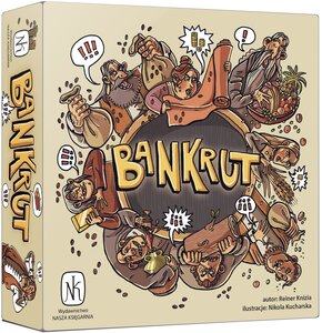 Gra karciana NASZA KSIĘGARNIA Bankrut