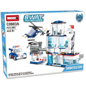 Klocki plastikowe WOMA Komisariat policji C0603A-DS