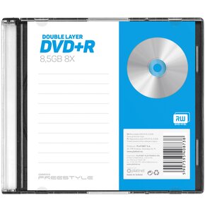 Płyta DVD+R OMEGA DL 8,5GB slim