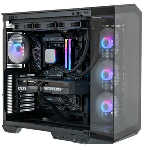 Komputer MAD DOG Powered by MSI PANO100-I01DR32 Ultra 7-265K 32GB RAM 1TB SSD GeForce RTX5080 DLSS 4 Wi-Fi