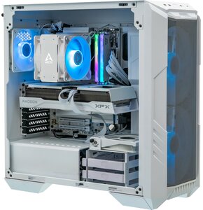 Komputer MAD DOG HAF500ARGB-W-A01WR32WP R7-7800X3D 32GB RAM 1TB SSD Radeon RX9070XT Wi-Fi Windows 11 Professional