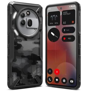 Etui RINGKE Fusion X do Nothing Phone 3A Pro Camo Czarny