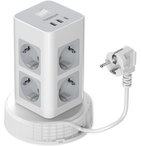 Listwa zasilająca TESSAN TPS03RX-DE-C