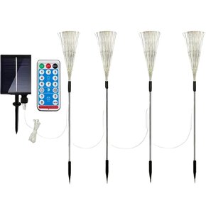 Lampa solarna SUPERLED Treesi RGB 5251 4 szt.