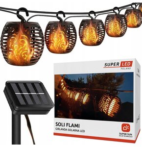Girlanda solarna SUPERLED Soli Flami 5285