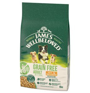 Karma dla psa JAMES WELLBELOVED Bezzbożowa monobiałkowa Indyk 10 kg