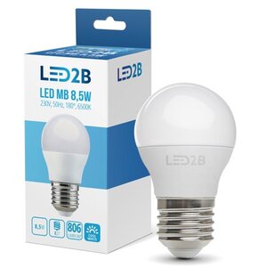 Żarówka LED LED2B MB 8.5W E27 6500K