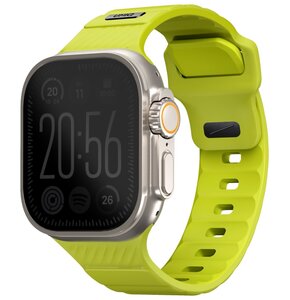 Pasek UNIQ Stride do Apple Watch 4/5/6/7/8/9/SE/SE2/Ultra/Ultra 2 (42/44/45/49mm) Limonkowy