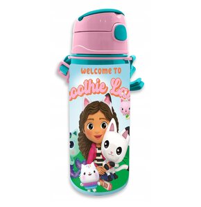 Butelka do wody KIDS EUROSWAN GD00010 Koci Domek Gabi Wielokolorowy