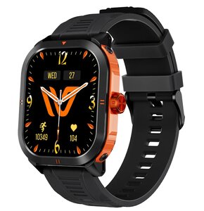 Smartwatch WEOFLY Pioneer 46mm Pomarańczowy