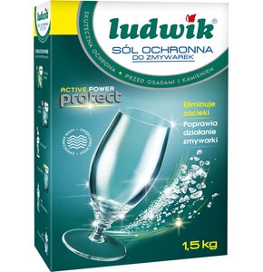 Sól do zmywarek LUDWIK Active Power Protect 1.5 kg