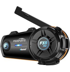 Interkom motocyklowy FODSPORTS FX8 Pro