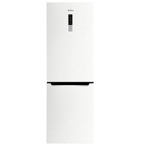 Lodówka AMICA FK3606D.2DFWi (E) No Frost 185cm Biały inox