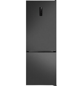 Lodówka AMICA FK3706D.5DFXCM (D) No Frost 200cm Czarny/Inox
