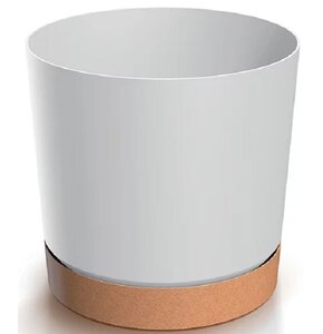Donica PROSPERPLAST Tubo PM (17.8 x 17.8 cm) 3.2L Biały