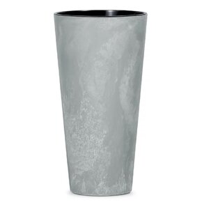 Donica PROSPERPLAST Tubus Slim Beton Effect DTUS300E-422U 27L Szary