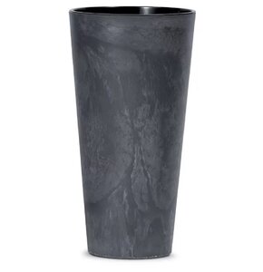 Donica PROSPERPLAST Tubus Slim Beton Effect DTUS300E-S433 27L Antracytowy