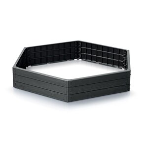 Rabata ogrodowa PROSPERPLAST Base Woody IBWH-S433 Antracytowy
