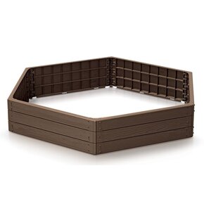 Rabata ogrodowa PROSPERPLAST Base Woody IBWH-7587U Brązowy