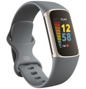 Smartband Google FITBIT Charge 5 GPS Niebiesko-platynowy