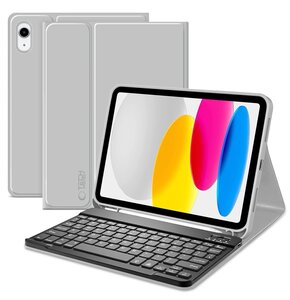 Etui na iPad TECH-PROTECT Sc Pen Szary Klawiatura