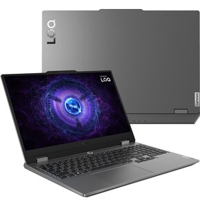 Laptop LENOVO LOQ 15IAX9 15.6" IPS 144Hz i5-12450HX 16GB RAM 512GB + 1TB SSD GeForce RTX4060 DLSS 3 Windows 11 Home