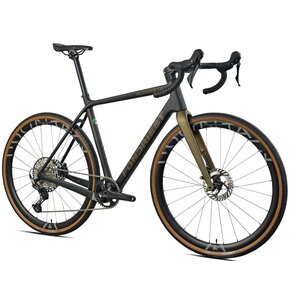 Rower gravel FONDRIEST Panther 1.0 Carbon Grx M19 28 cali męski Matowy czarny