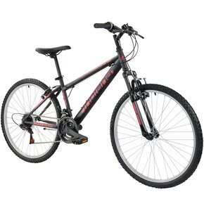 Rower górski MTB INDIANA X-Pulser 1.6 Steel U15 26 cali męski Czarno-czerwony
