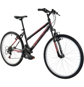 Rower górski MTB INDIANA X-Pulser 1.6 Steel U15 26 cali męski Czarno-czerwony