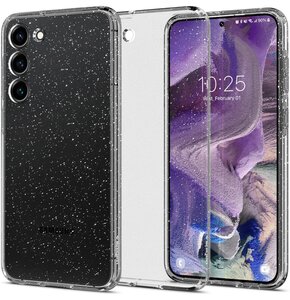 Etui SPIGEN Liquid Crystal do Samsung Galaxy S23 Przezroczysto-brokatowy