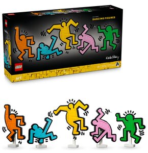 LEGO 31216 Art Keith Haring — tańczące postacie