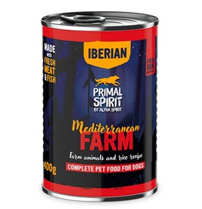 Karma dla psa PRIMAL SPIRIT Iberian Mediterranean Farm 400 g