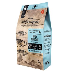 Karma dla psa WIEJSKA ZAGRODA Ryby morskie M 2 kg