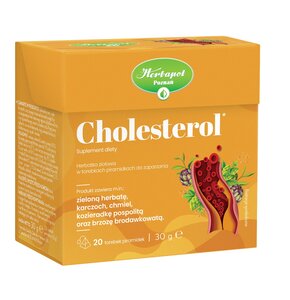 Herbata HERBAPOL Cholesterol (20 sztuk)